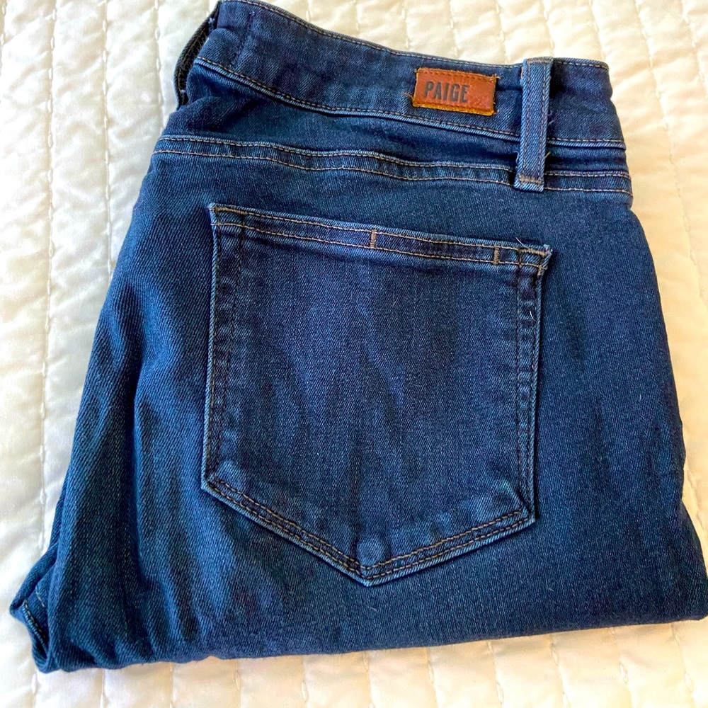 Paige stretch skinny jeans